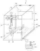 Stereotaxic frame for animals Representative drawing