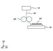 Secondary battery separator stacking device and secondary battery separator stacking method Representative drawing