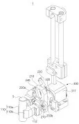 Operating apparatus for rack-and-pinion gear-based process objects Representative drawing