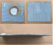 Explosion-proof composite pad Representative drawing