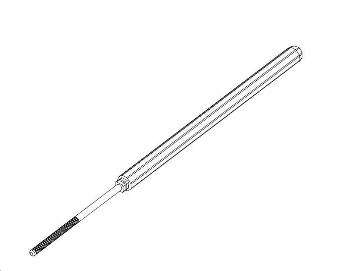 Heated eyelash curler Representative drawing