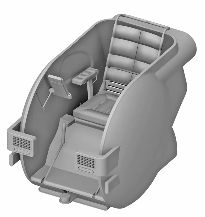 Electric wheelchair Representative drawing