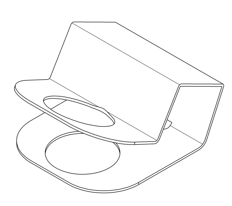 Connector for construction reinforcing members Representative drawing
