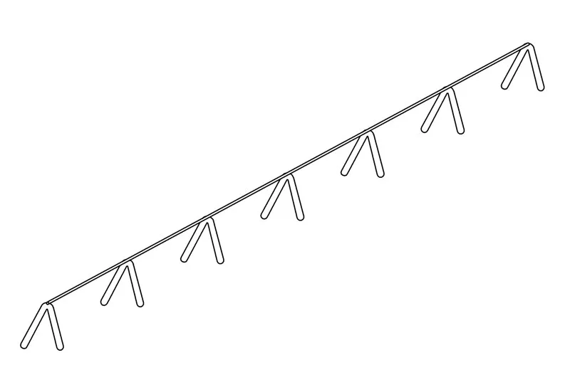 Reinforcing bar for construction Representative drawing