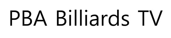 PBA Billiards TV Mark