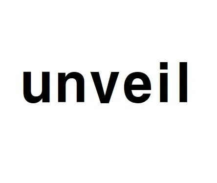 unveil Mark