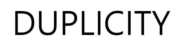 DUPLICITY Mark