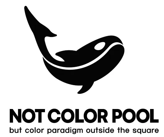 NOT COLOR POOL but color paradigm outside the square Mark